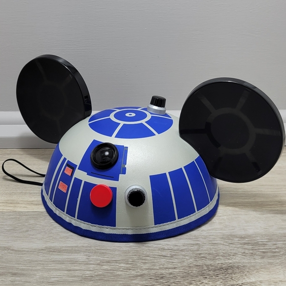 Disney Parks Star Wars R2D2 Mickey Mouse ear hat - Picture 7 of 10